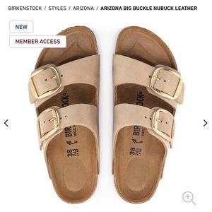 Brand new, Arizona big buckle Birkenstocks